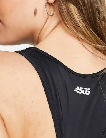 Costum de baie ASOS, negru Negru