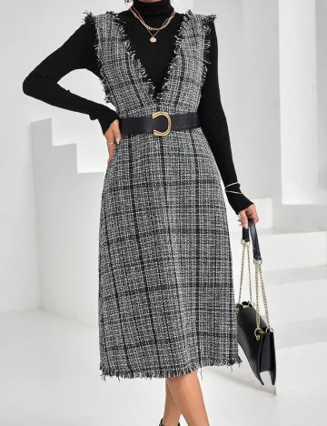 Rochie medie SHEIN, negru