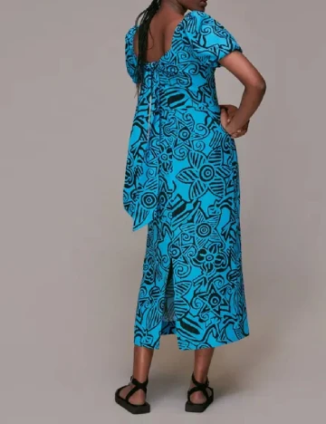 Rochie medie Whistles, albastru