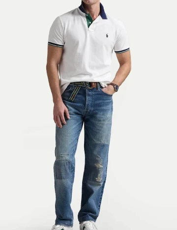 Tricou Polo Ralph Lauren, alb Alb