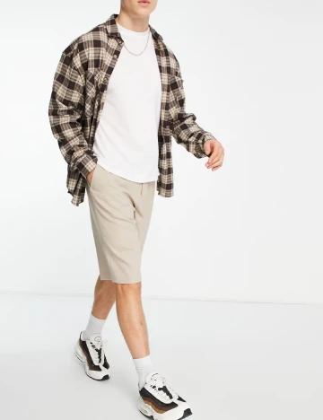 Pantaloni scurti Topman, crem Crem