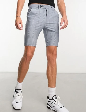 Pantaloni scurti ASOS, albastru Albastru