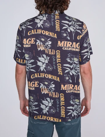 Camasa Oversize Bershka, gri