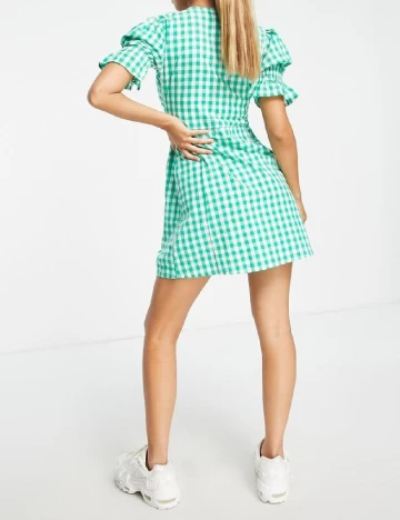 Rochie scurta Influence, verde Verde