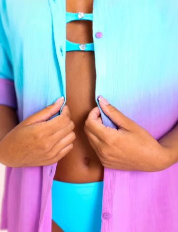 Camasa Oversize Candypants, mix culori Mix culori