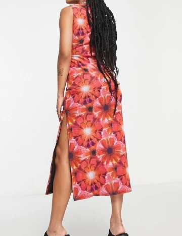 Rochie medie Top Shop, rosu Rosu