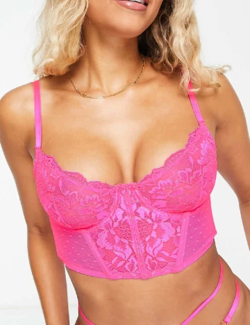 Sutien ASOS, roz Roz