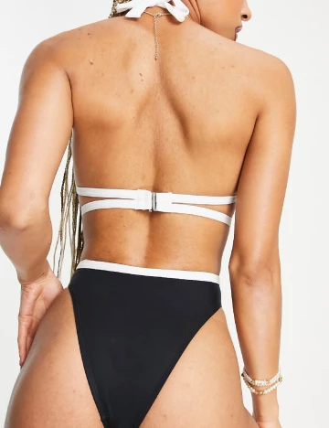 Costum de baie FREE SOCIETY, negru Negru