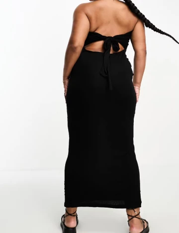 Rochie de plaja ASOS Curve, negru Negru