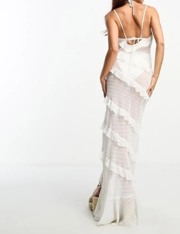 Rochie de plaja Miss Selfridge, alb Alb