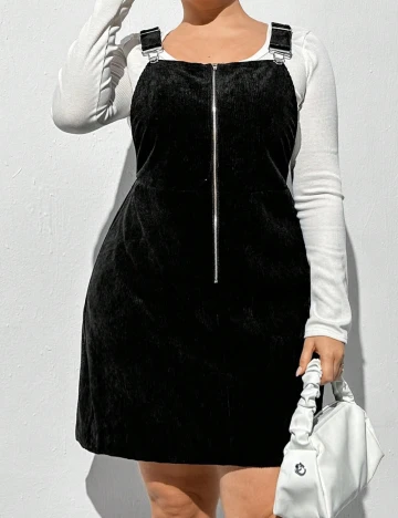 Rochie scurta SHEIN CURVE, negru