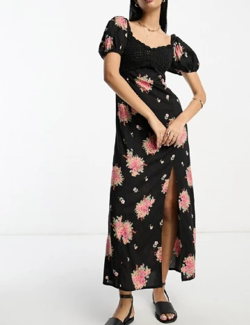 Rochie lunga ASOS, negru