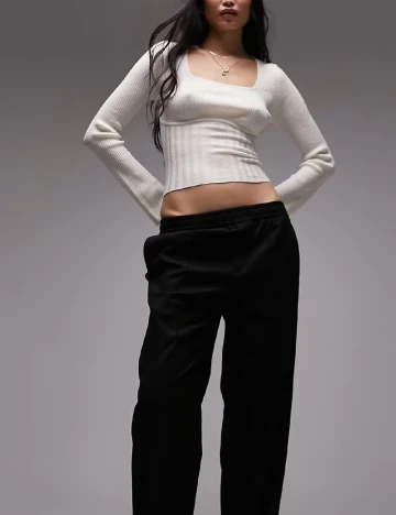 Bluza Top Shop, ecru