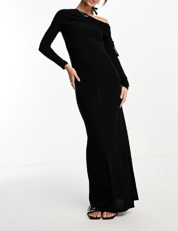 Rochie lunga ASOS, negru
