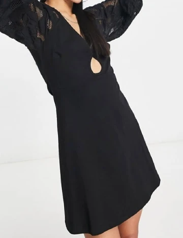 Rochie scurta ASOS, negru