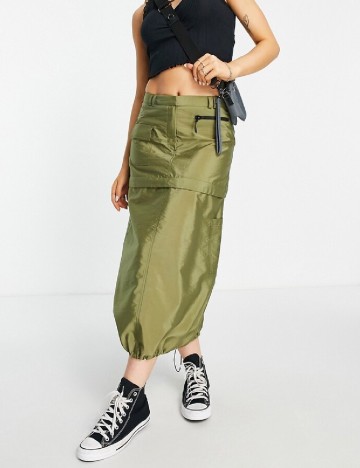 
						Fusta Top Shop, verde