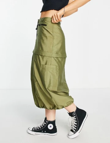 Fusta Top Shop, verde Verde