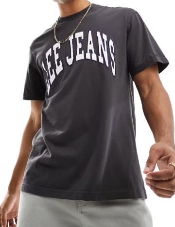 
						Tricou Lee, gri