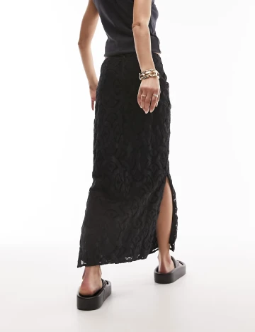 Fusta Top Shop, negru Negru