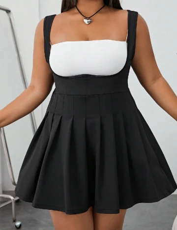 Rochie scurta SHEIN CURVE, negru