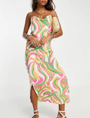 Rochie medie Only, mix culori