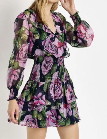 Rochie scurta River Island, floral print