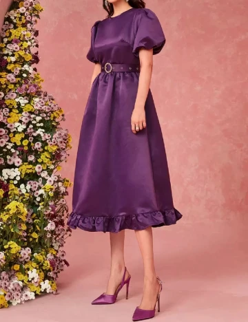 Rochie medie SHEIN, mov