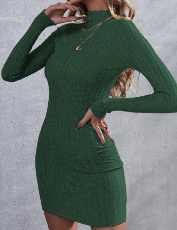 Rochie scurta SHEIN, verde