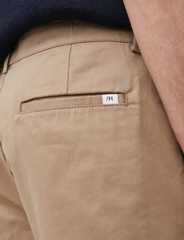 Pantaloni scurti Selected, maro