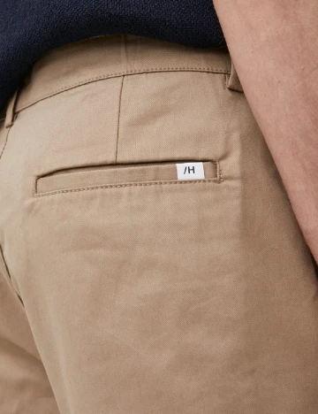 Pantaloni scurti Selected, maro Maro
