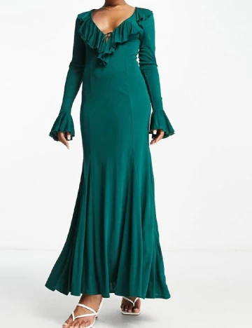Rochie lunga & other stories, verde Verde