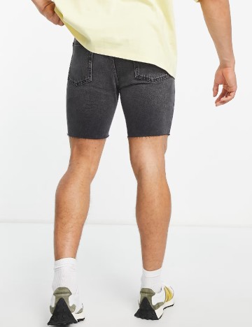 Pantaloni scurti Topman, gri inchis