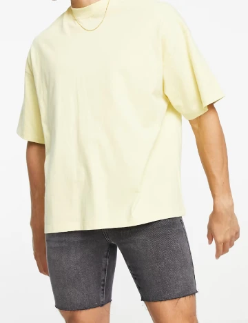 Pantaloni scurti Topman, gri inchis Gri