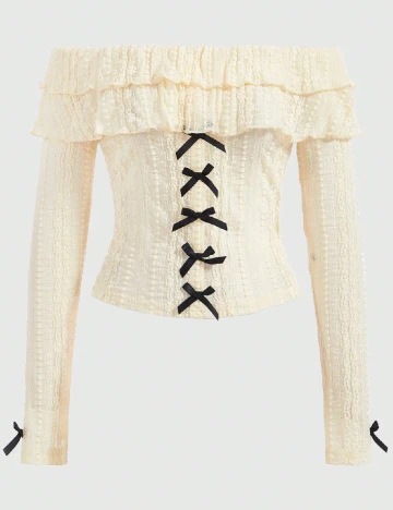 Bluza Romwe, galben Galben