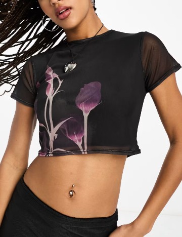 
						Top Tammy Girl, negru