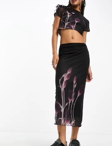 Top Tammy Girl, negru Negru