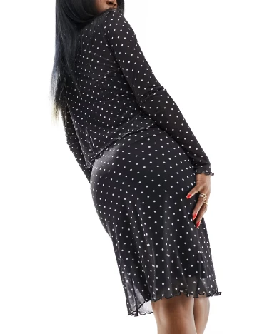 Fusta ASOS, negru Negru