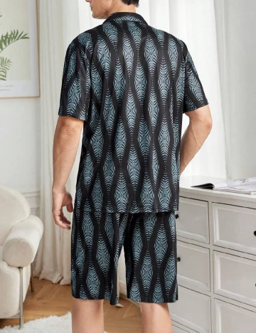 Pijama SHEIN, negru Negru