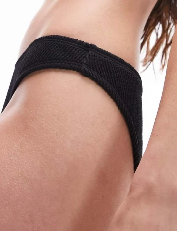 Chilot de  baie Top Shop, negru Negru