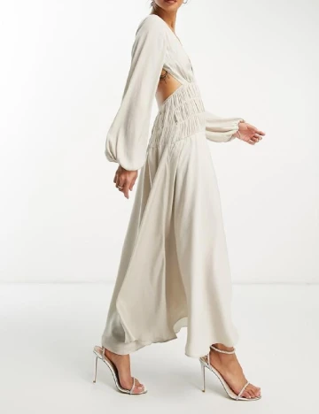 Rochie lunga ASOS, gri Gri