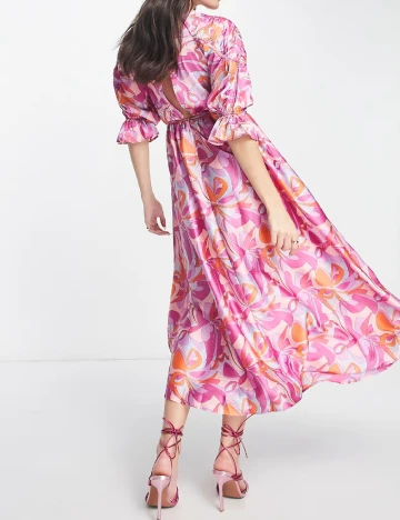 Rochie lunga ASOS, mix culori