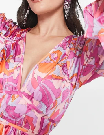 Rochie lunga ASOS, mix culori