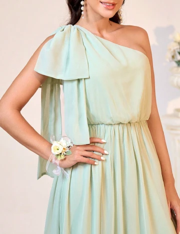 Rochie lunga SHEIN, verde Verde
