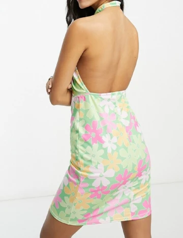 Rochie scurta NAANAA, floral print Floral print
