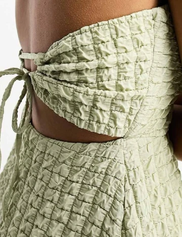 Rochie medie ASOS, verde Verde