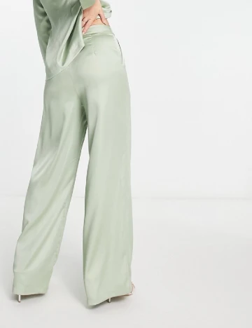 Pantaloni extro&vert, verde Verde
