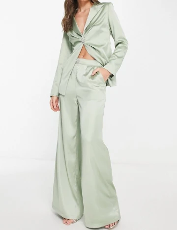 Pantaloni extro&vert, verde Verde