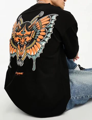 Tricou Sixth June, negru Negru