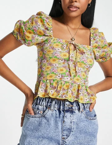 Top ASOS, floral print Floral print