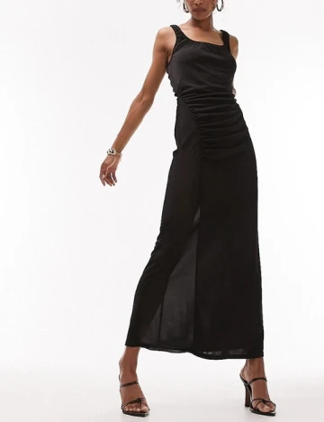 Rochie lunga Top Shop, negru Negru
